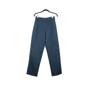 LL Bean Blue Ultra High-Rise Tapered-Leg Wrinkle-Free Bayside Pants 6